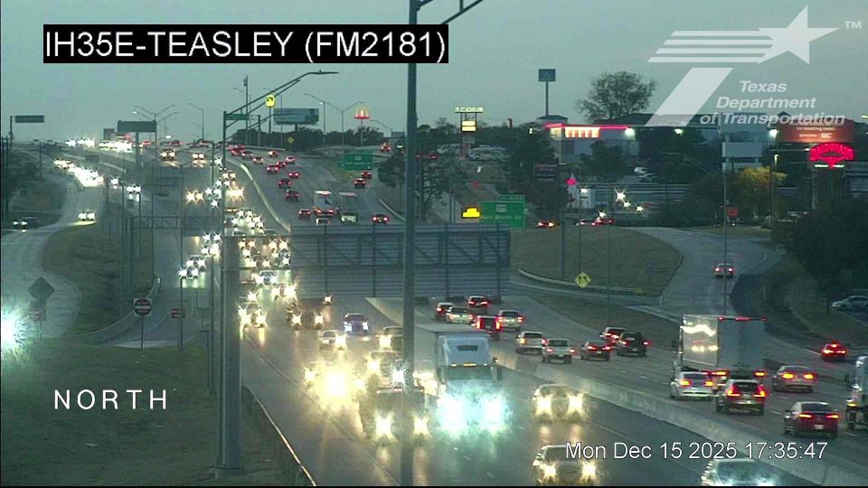Denton › North: IH35E @ Teasley (FM2181)