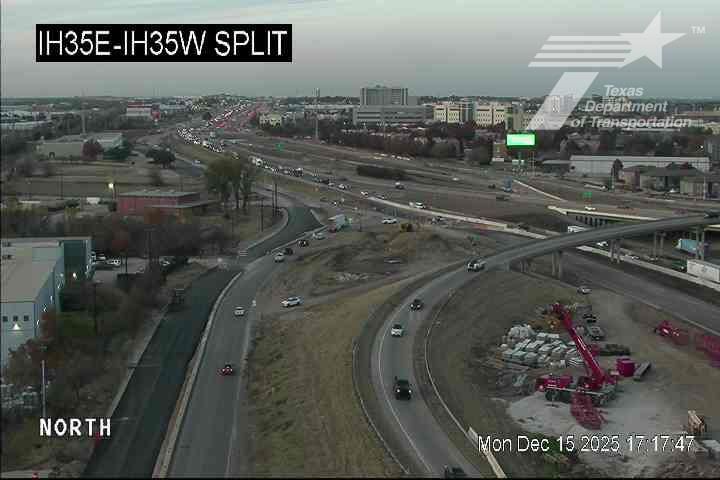 Denton › North: IH35E @ IH35W Split