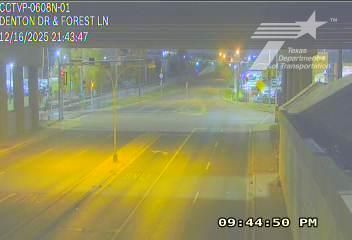 Dallas › East: LBJ Express IH635 @ Josey Intersection EB