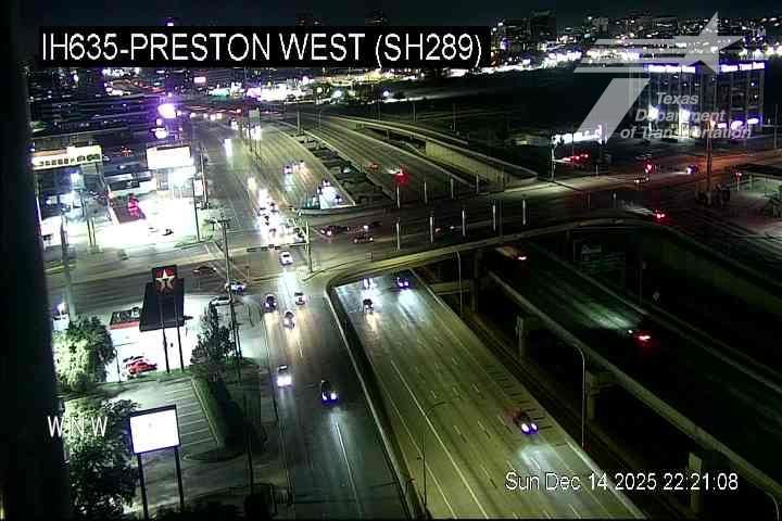 Dallas › East: IH635 @ Preston West