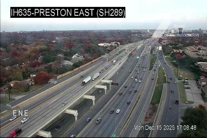 Dallas › East: IH635 @ Preston East