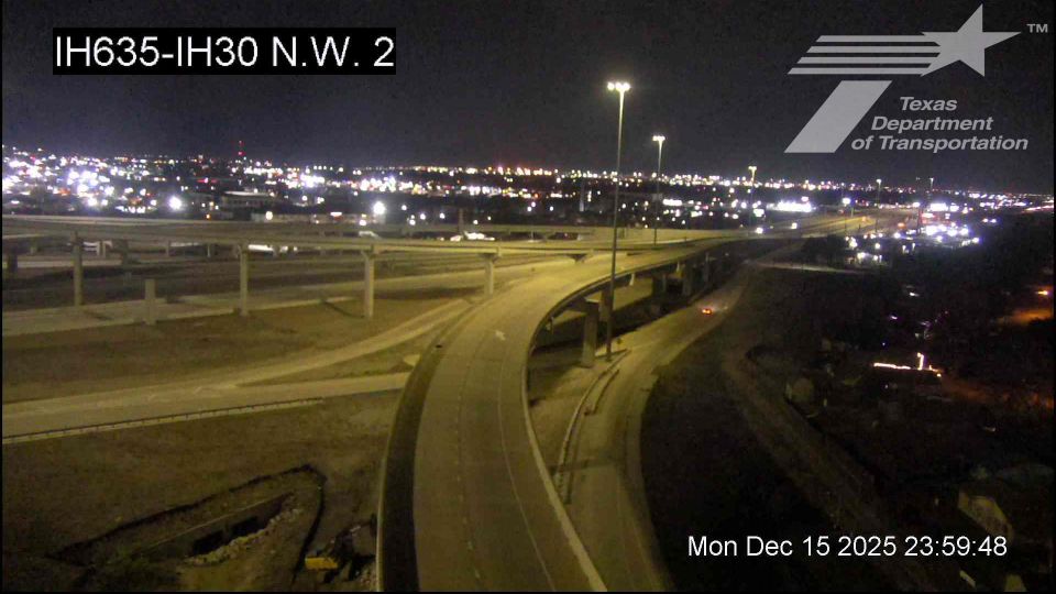 New Hope › East: IH635 @ IH30 N.W. 2