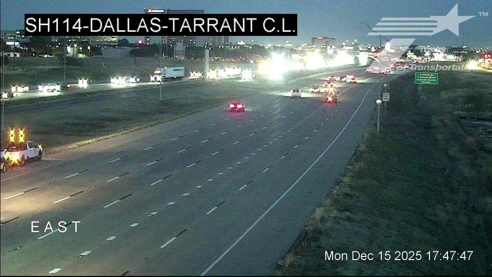 Irving › East: SH114 @ Dallas-Tarrant CL