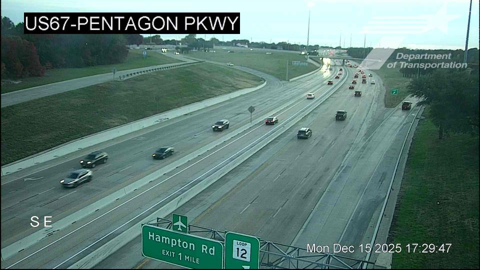 Dallas › North: US67 @ Pentagon Pkwy