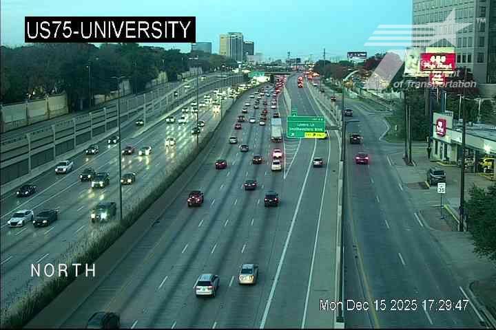 University Park › North: US75 @ University