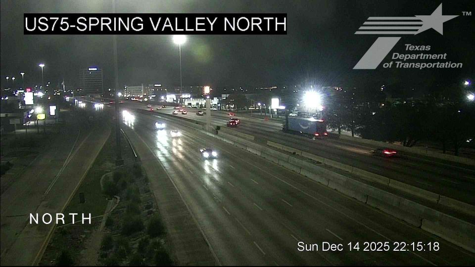 Richardson › North: US75 @ Spring Valley North