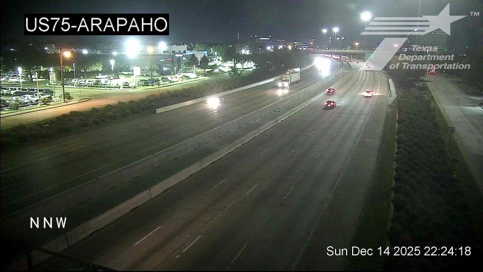 Richardson › North: US75 @ Arapaho