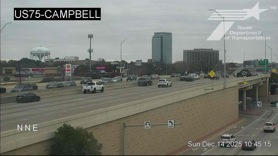 Richardson › North: US75 @ Campbell