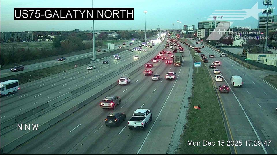 Richardson › North: US75 @ Galatyn North