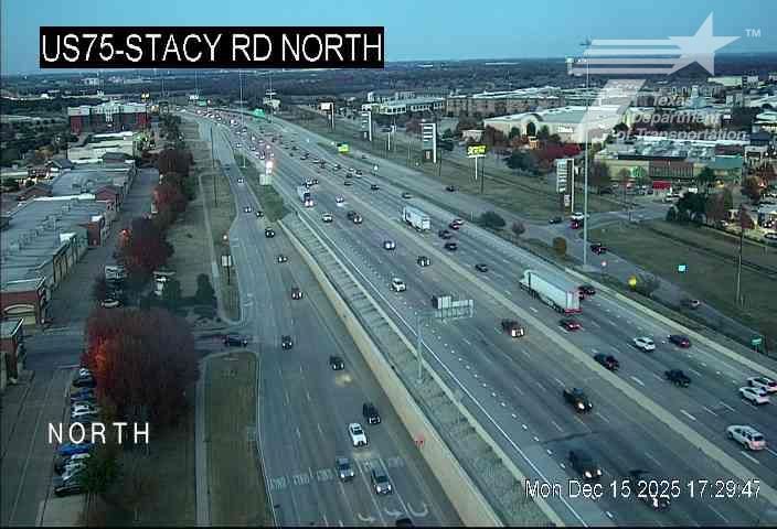 Allen › North: US75 @ Stacy Rd North