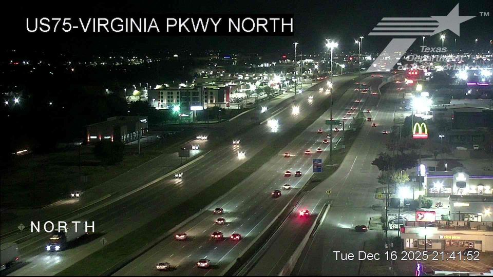 McKinney › North: US75 @ Virginia Pkwy North
