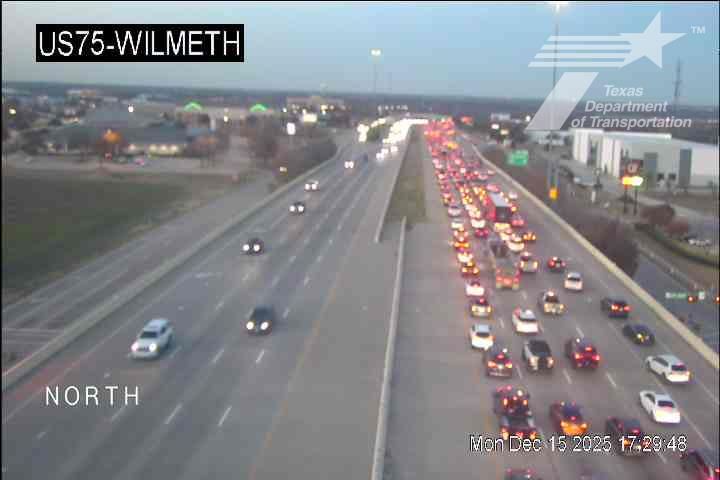 McKinney › North: US75 @ Wilmeth