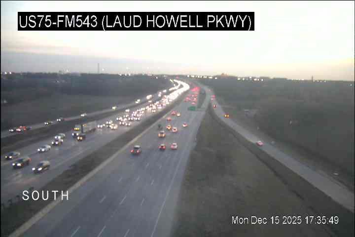 McKinney › North: US75 @ FM543 (Laud Howell Pkwy)