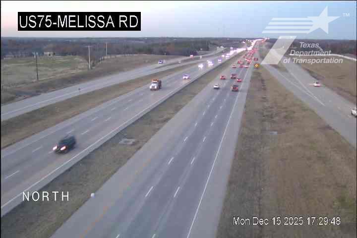 Melissa › North: US75 - Rd