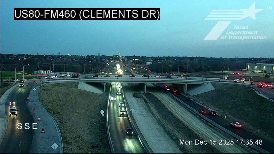 Forney › East: US80 @ FM460 (Clements Dr) (3 Trees