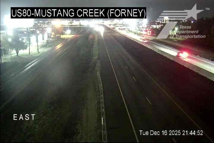 Forney › East: US80 @ Mustang Creek