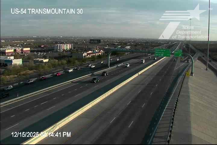El Paso › North: US-54 @ TransMountain