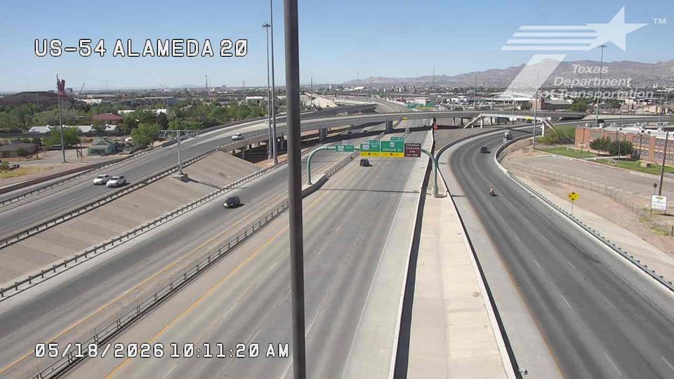 El Paso › North: US-54 @ Alameda