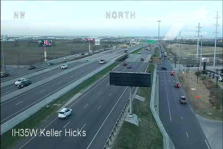 Fort Worth › North: IH35W @ Keller Hicks