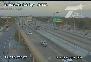 North Richland Hills › East: IH820NL @ Holiday (NTE)