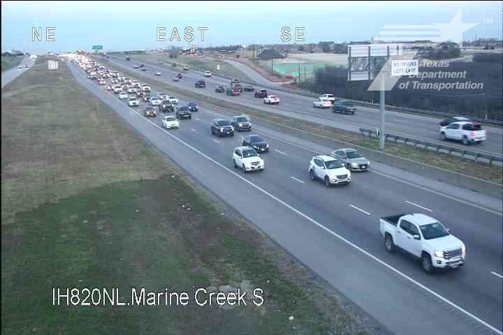 Fort Worth › North: IH820 @ Marine Creek SB