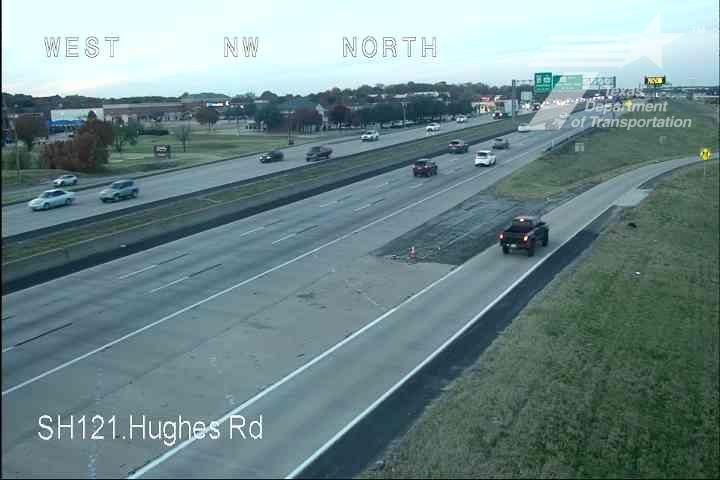 Grapevine › North: SH121 @ Hughes Rd