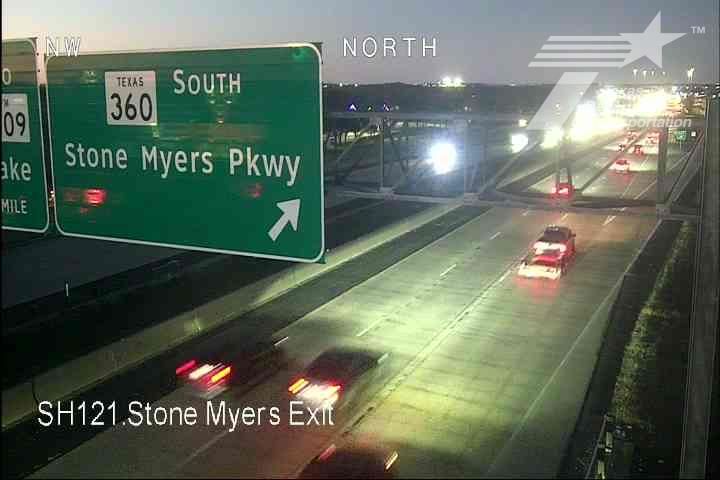 Grapevine › North: SH121 @ NB Stone Myers Exit
