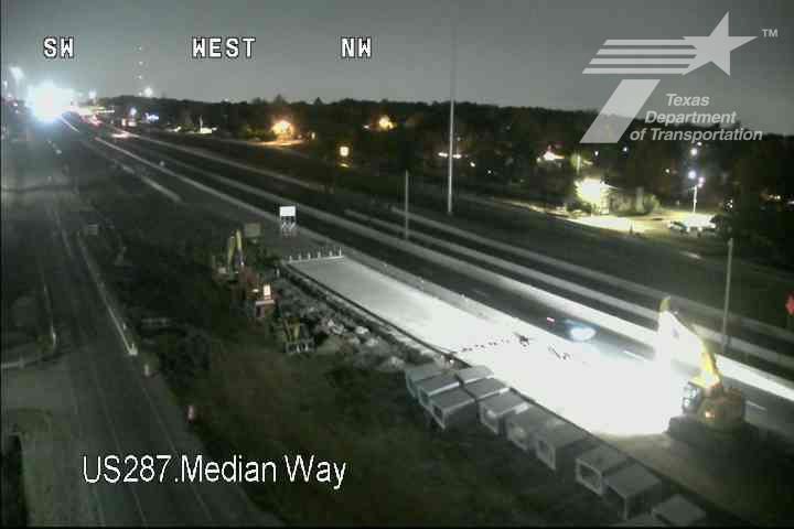 Arlington › North: US287 @ Median Way