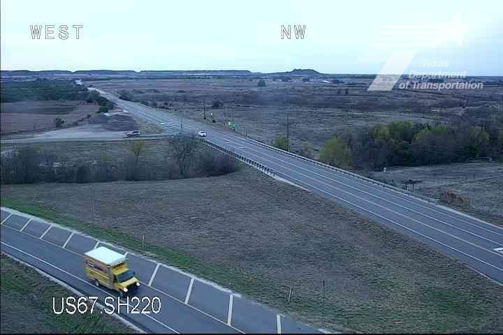 Chalk Mountain › North: US67 @ SH220