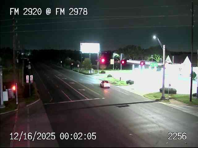 Tomball › East: FM 2920 @ FM 2978