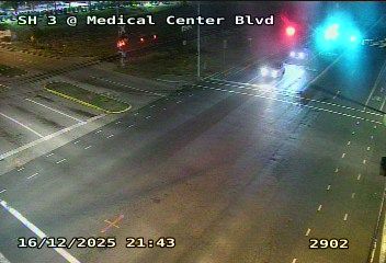Webster › South: SH 3 @ Medical Center Blvd