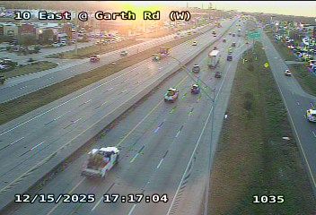 Baytown › West: IH-10 East @ Garth Rd. (W)