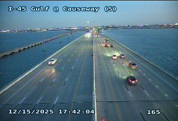 Galveston › South: IH-45 Gulf @ Causeway (S)