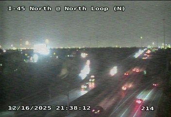 Houston › South: IH-45 North @ North Loop (N)