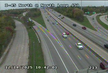 Houston: Independence Heights › South: IH-45 North @ North Loop (S)