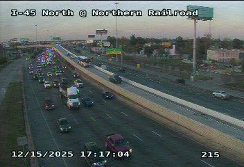 Houston: Independence Heights › South: IH-45 North @ Northern Railroad