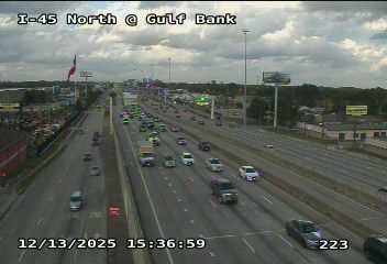 Houston › South: IH-45 North @ West Gulf Bank