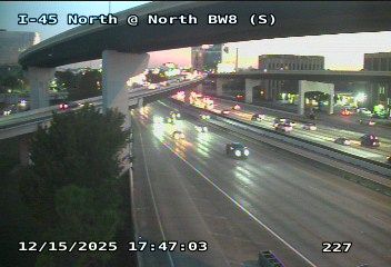 Houston: North Houston District › South: IH-45 North @ North BW 8 (S)