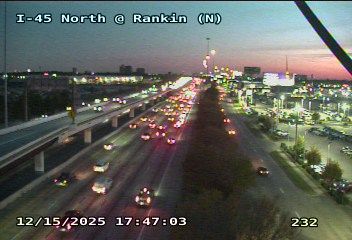 Houston: North Houston District › South: IH-45 North @ Rankin (N)