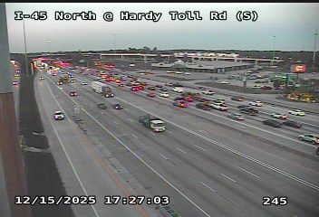 Springwood › South: IH-45 North @ Hardy Toll Rd. (S)