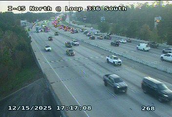 Conroe › North: IH-45 North @ Loop 336 South