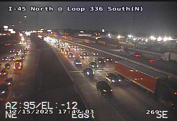 Conroe › North: IH-45 North @ Loop 336 South (N)