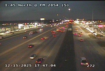 Conroe › North: IH-45 North @ FM 2854 (S)