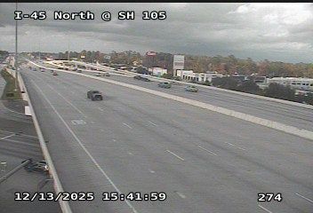 Conroe › North: IH-45 North @ SH 105