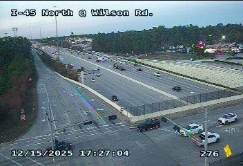 Conroe › North: IH-45 North @ Wilson Rd