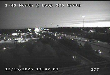 Conroe › North: IH-45 North @ Loop 336 North