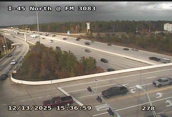 Conroe › North: IH-45 North @ FM 3083