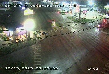 Weisenberger City › North: SH-249 @ Veterans Memorial