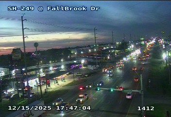 Northwest Park › North: SH-249 @ Fallbrook Dr