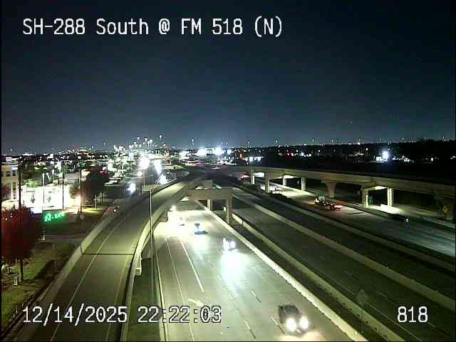 Pearland › South: SH-288 South @ FM 518 (N)
